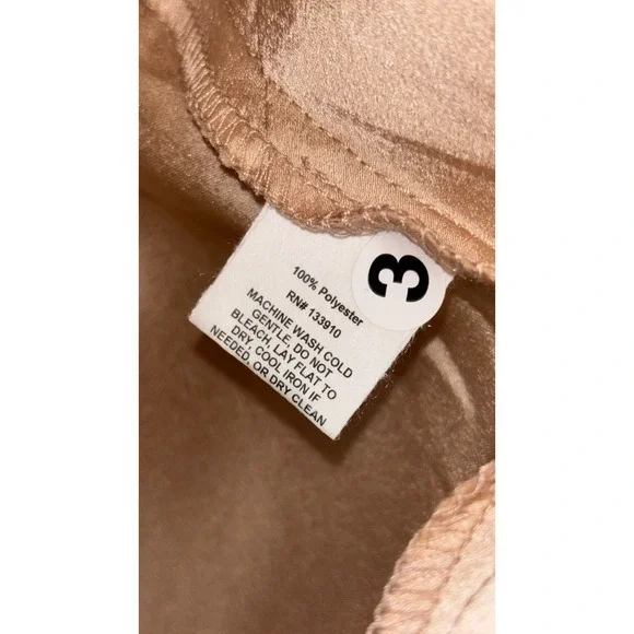 Show Me Your Mumu Lisa Maxi Dress Small Champagne Satin Halter Open Back - Picture 12 of 15